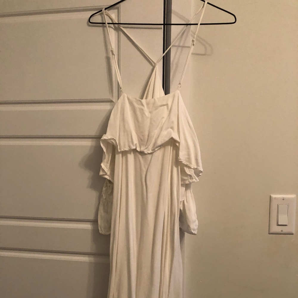 Cute white summer dress
